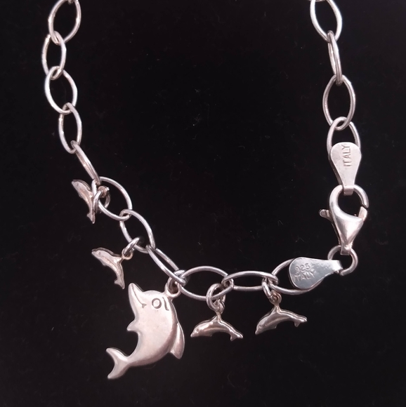 Dolphin Charm Bracelet - Picture 4 of 7